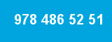 978 486 52 51